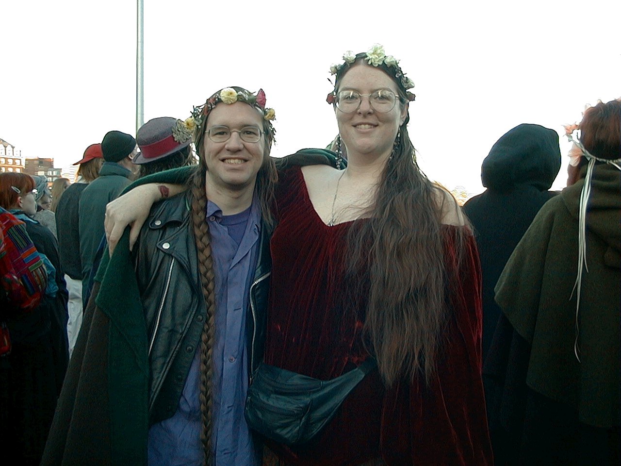 A heathengirl and her honey celebrate Beltane