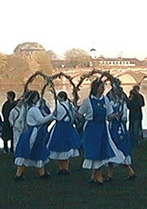 An unusual women's Morris dance